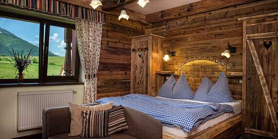 PRVÝKRÁT U NÁS: Wellness Penzión*** Strachan v Belianskych Tatrách s neobmedzeným wellness/Belianske Tatry - Ždiar