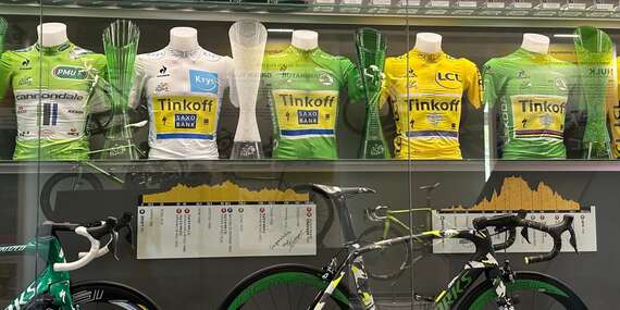 Vstup do výstavných siení úspechov Petra Sagana v Hoteli SP resort - Peter Sagan v Žiline/Žilina