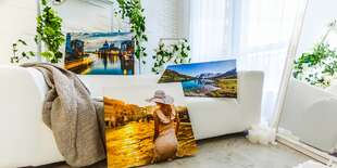 Fotoobraz na umeleckom plátne s dreveným rámom