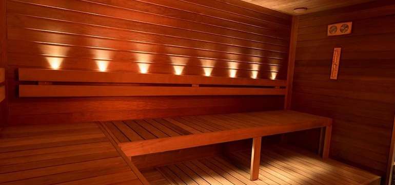 Privátna sauna v tichom prostredí s výhľadom na les