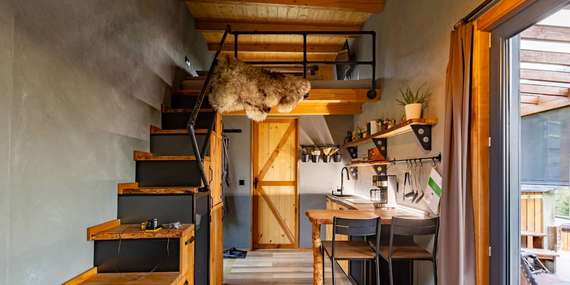 Kúsok raja na Liptove: unikátna Búda I. s privátnou vírivkou/Komjatná