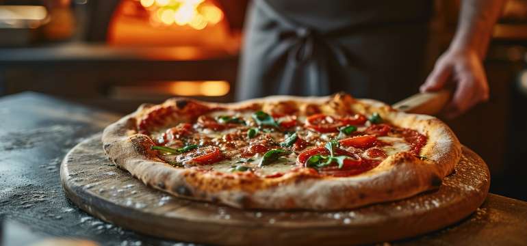 Pravá neapolská pizza v novej reštaurácii Italianissimi (ilustračné foto)