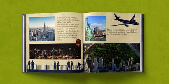 Značková fotokniha vo formáte A4 alebo XL v tvrdých doskách/Slovensko
