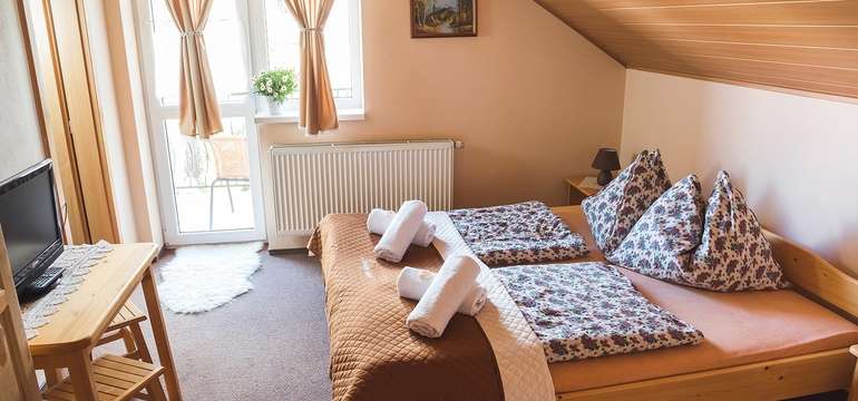 Dvojlôžková izba s balkónom