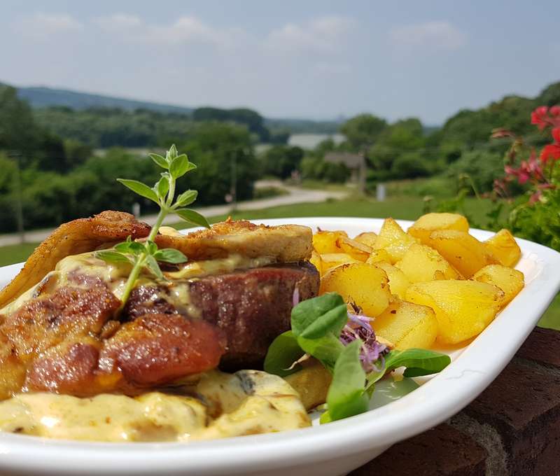 Vyhlásená gastronómia v penzióne Modrá ryba