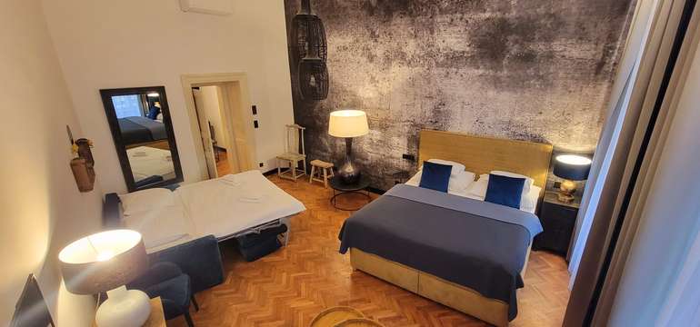 Hotel Antik - Štvorlôžková izba  s dvoma posteľami 