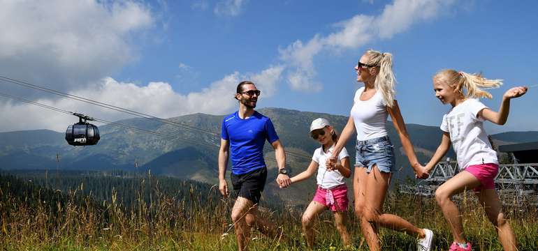 Jasná ponúka veľký počet trás pre pešiu turistiku a treking s rôznymi úrovňami obtiažnosti