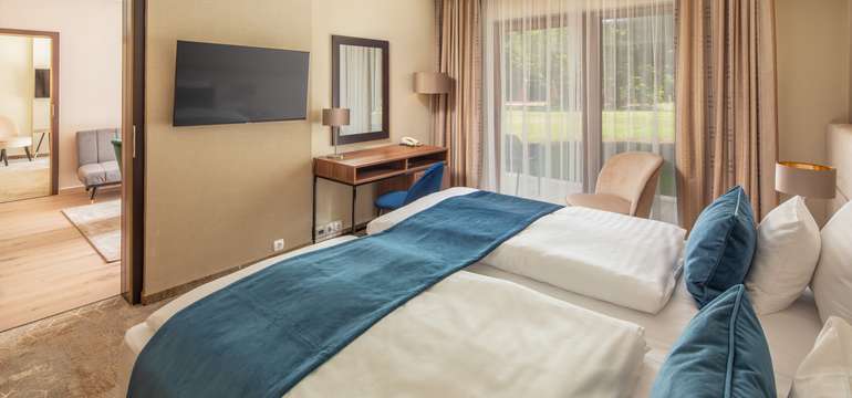 Hotel Fagus**** poskytuje ubytovanie v moderných izbách