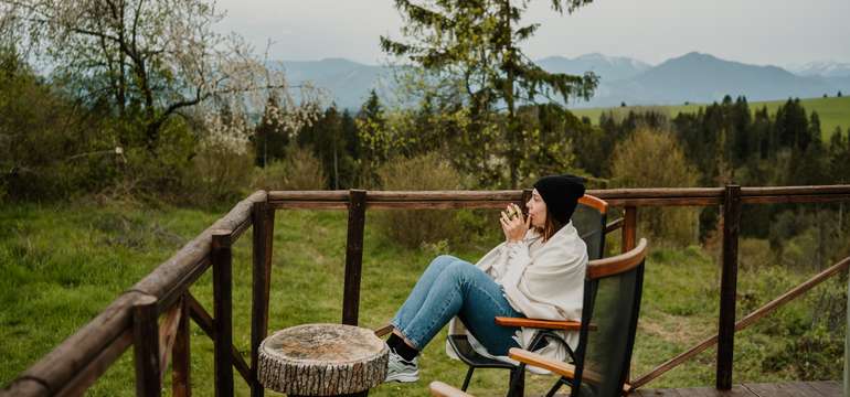 Z terasy si naviac vychutnáte pohľad na takmer celé Nízke Tatry, od Kráľovej hole po Chopok