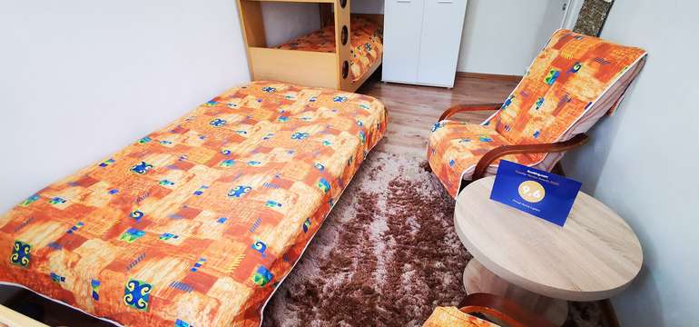 V priváte Anna máte k dispozícii 2 spálne a spolu 8 miest na spanie