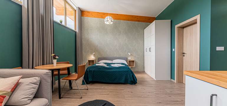 Apartmány Štandard v termálnom aquaparku Meander Oravice