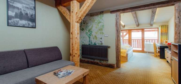 Jednospálňový apartmán superior s balkónom