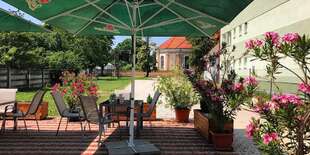 Posedenie na príjemnej terase