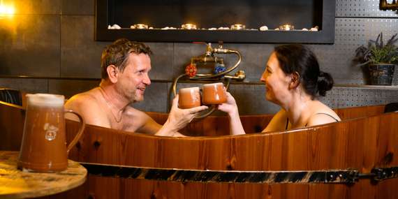 Pivný wellness v Maravar penzión & pivný wellness pri Liptovskej Mare / Liptovský Trnovec