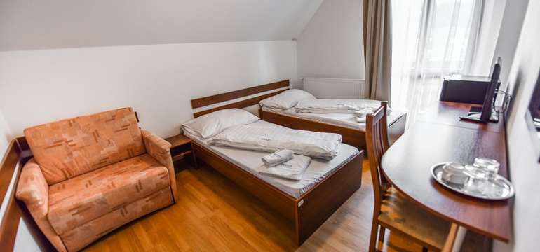 Resort Levočská Dolina poskytuje ubytovanie v 4 budovách