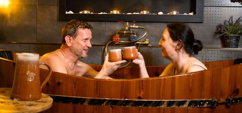 Pivný wellness v Maravar penzión & pivný wellness pri Liptovskej Mare