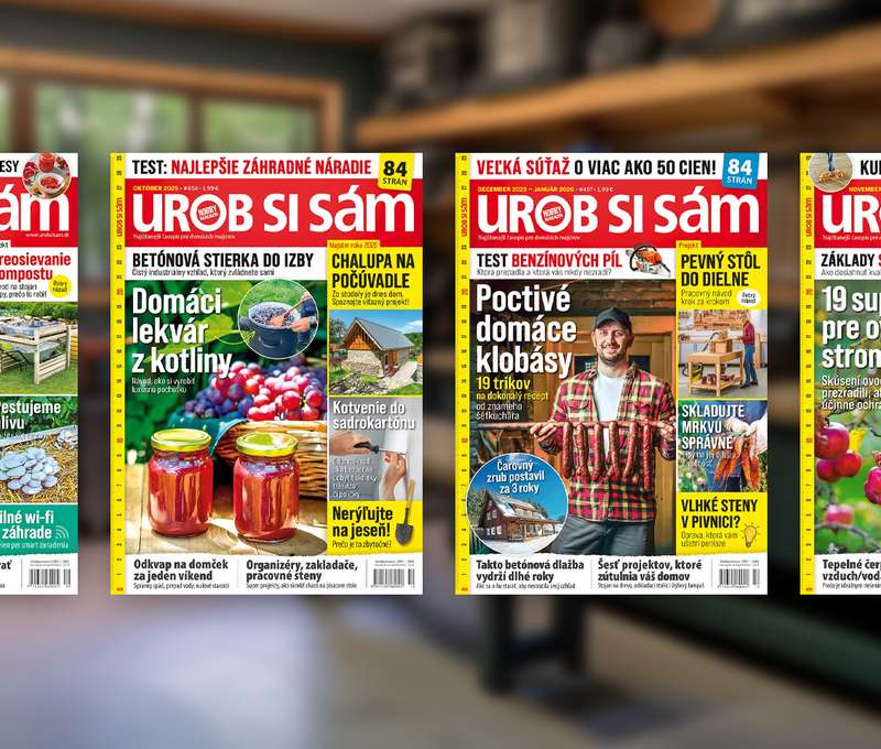Ročné predplatné časopisu Urob si sám - nový impulz pre každé tvorivé „ja"