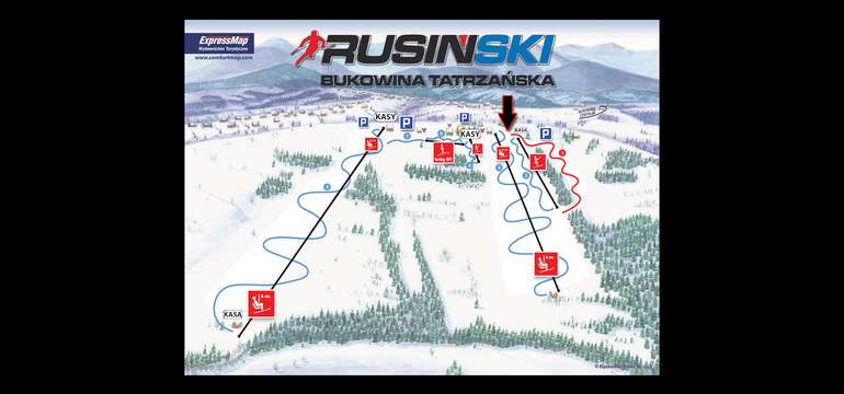 Lyžiarske stredisko Rusin-Ski poteší svojimi miernymi svahmi aj rodiny s deťmi