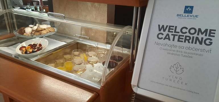 Špeciálny welcome catering pre hostí do 4.9.2022