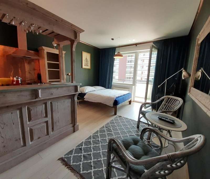 ŠTÚDIOVÝ APARTMÁN S BALKÓNOM (34 m²)