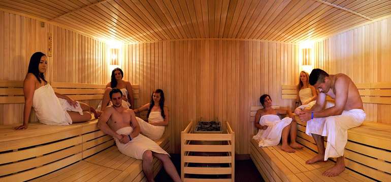 AQUA - VITAL Park Lúcky má fínsku saunu s kapacitou až 16 osôb