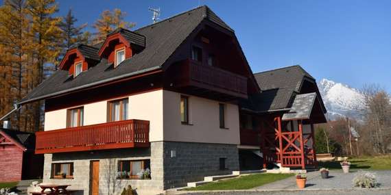 Útulná Villa Domino s raňajkami - len 6 min. autom od lanovky v Tatranskej Lomnici/Vysoké Tatry - Stará Lesná