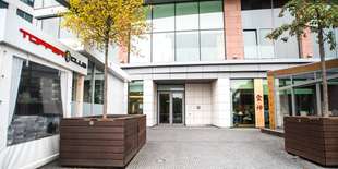 Eurovea - vchod do salónu