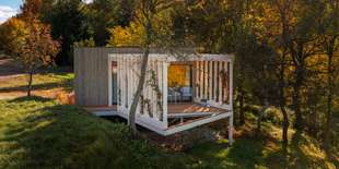 Dizajné domčeky Kutica - netradičné ubytovanie v lone prírody