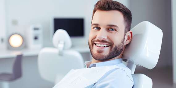 Dentálna hygiena pre deti aj dospelých s pieskovaním Airflow a inštruktážami v zubnej ambulancii Pohotovosť 24/7/Bratislava - Petržalka