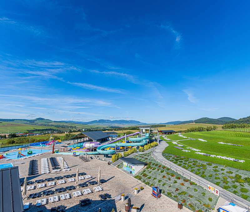 Aquapark Lipany ponúka plochu 2,5 hektára plnú zábavy