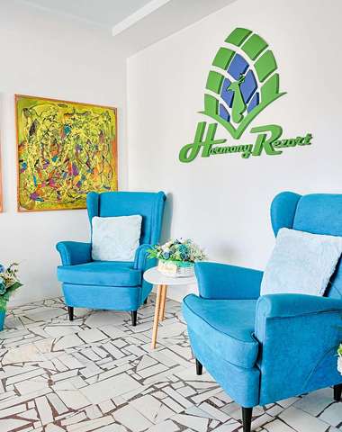 Interiér hotela Harmony Rezort***