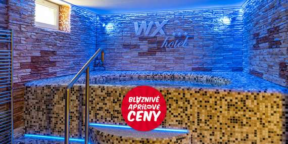 EXTRA CENA: Vstup do wellness s bazénom, vírivkou, saunou a fitness centra vo WX hoteli/Bratislava - Devínska Nová Ves