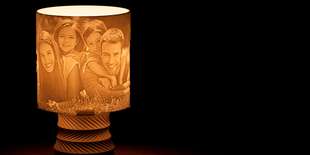 Lampa s vlastným motívom - rozžiarte svoje fotografie