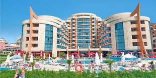 Hotel Marlin Beach**** leží na Slnečnom pobreží v Bulharsku