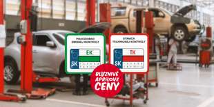 EXTRA CENA: STK a EK osobného auta, nákladného vozidla alebo motocykla