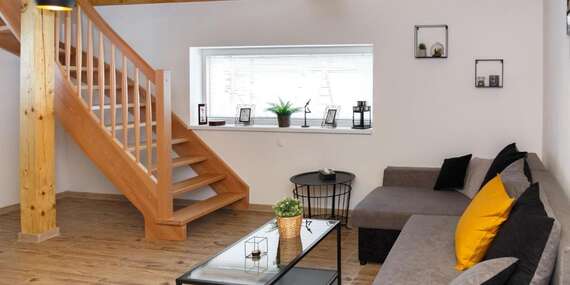 Štýlové ubytovanie v rodinnej Ville Alexandra až pre 5 hostí v srdci Bešenovej/Bešeňová