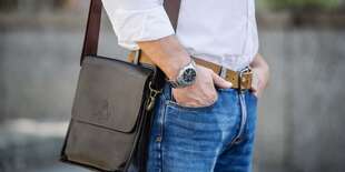 Pánska kožená taška Legio VI