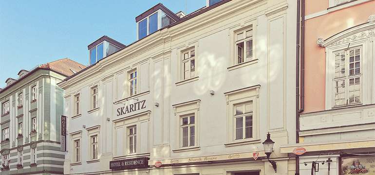 SKARITZ Hotel & Residence**** má skvelú polohu v srdci bratislavského Starého Mesta