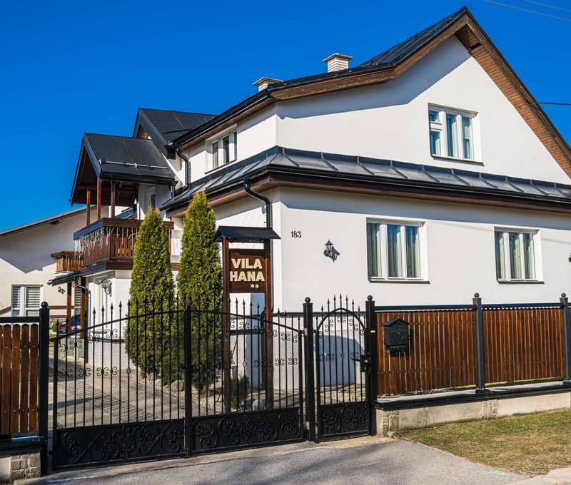 Vila Hana v Nové Lesné přímo pod Vysokými Tatrami
