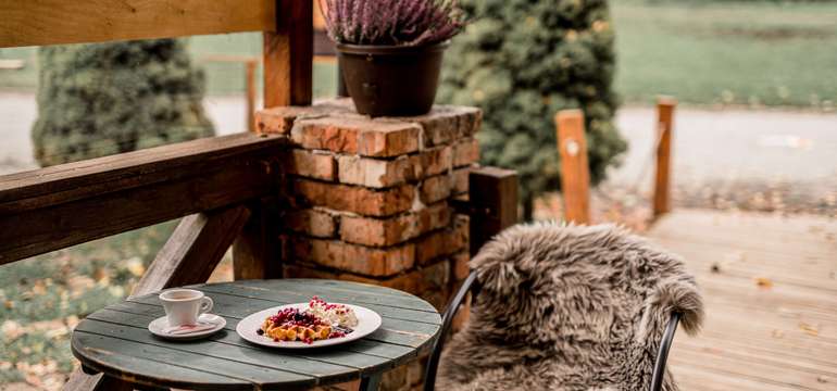 Bistro je súčasťou areálu Anička