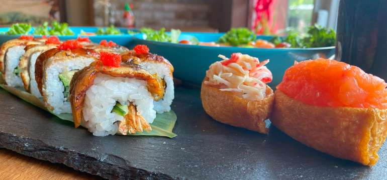 SUSHI menu v Gao Restaurant