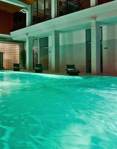 Poľský hotel Klimek**** má vlastný aquapark s bazénom, vírivkou a toboganom