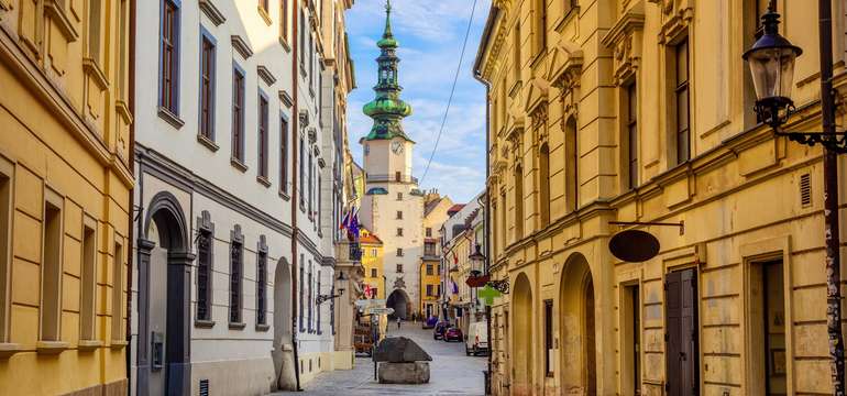 Celé centrum Bratislavy pochodíte bez problémov pešky
